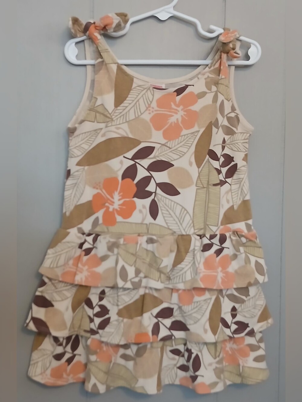 Gymboree Summer Safari Girls Size 4 Floral Dress